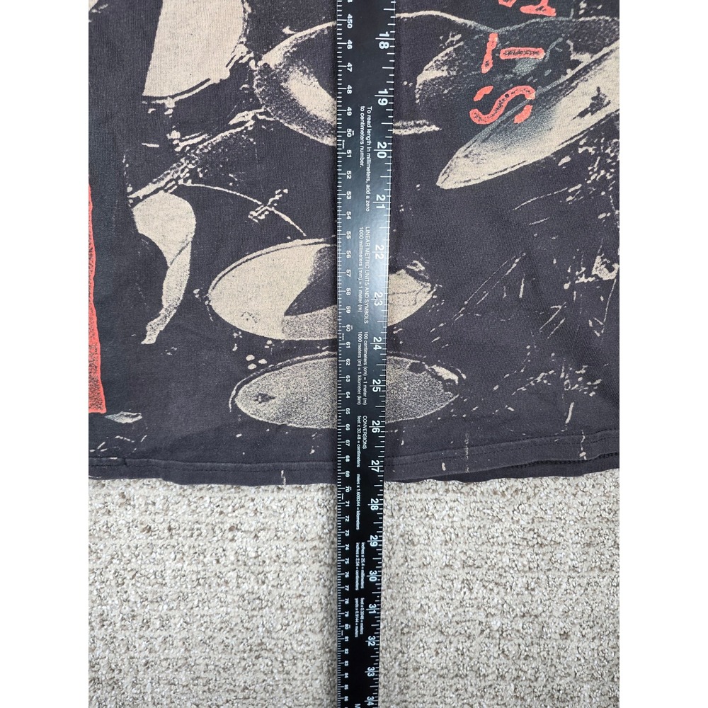 Metallica 2011‎ Stage Right All Over Print T Shirt Mens XL Band Concert Rock AOP - Picture 11 of 11